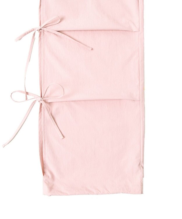 WEGO 【ウエストゴム】サイドリボンパラシュートパンツ ライトピンク