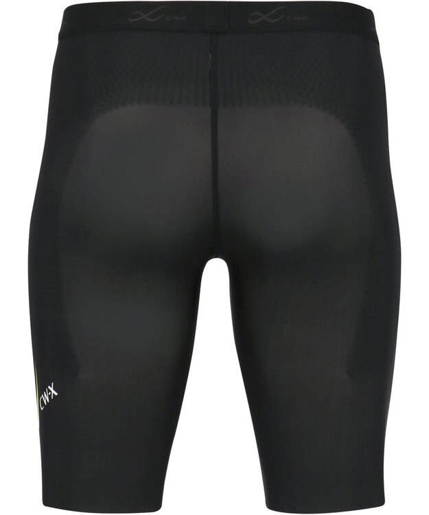 CW-X 【MEN】 CW-X 股関節サポート タイツ 【大谷翔平愛用モデル・撮影着用品番】 下半身の軸がブレにくい 骨盤サポート 球技 陸上 ハーフ ひざ上丈 5分丈 メンズ HOO505 /ワコール ブラックスペシャル