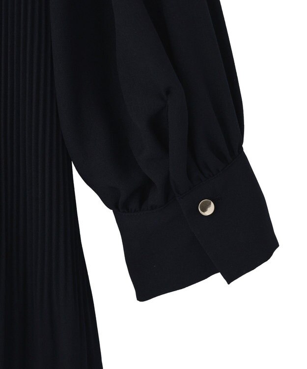 YECCA VECCA マルチwayプリーツワンピース Navy