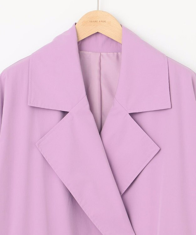 SHARE PARK LADIES オーバーサイズブルゾン ライラック系
