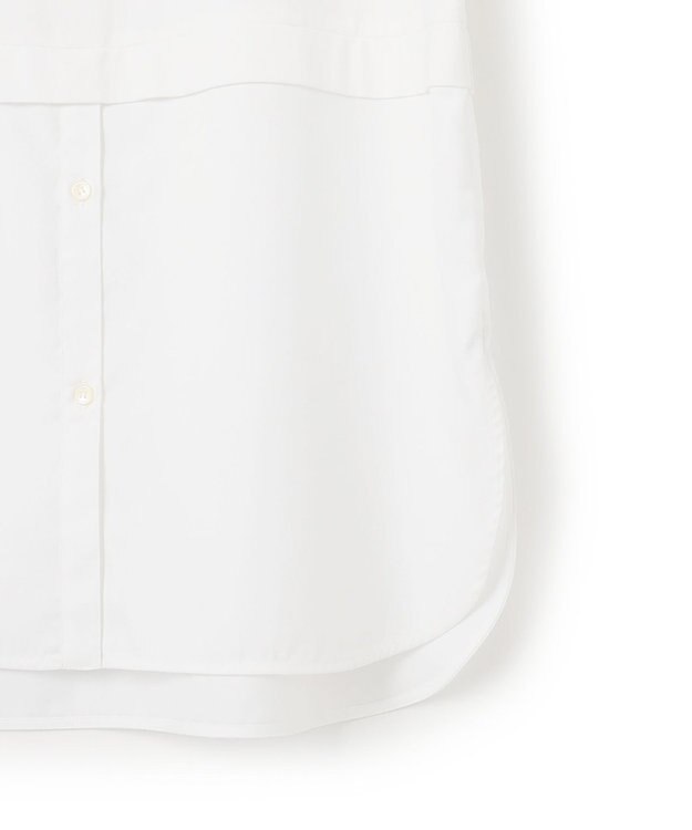 23区 L 【GLOW10月号掲載/洗える】ナチュラルコットンベアコンビ カットソー ホワイト系