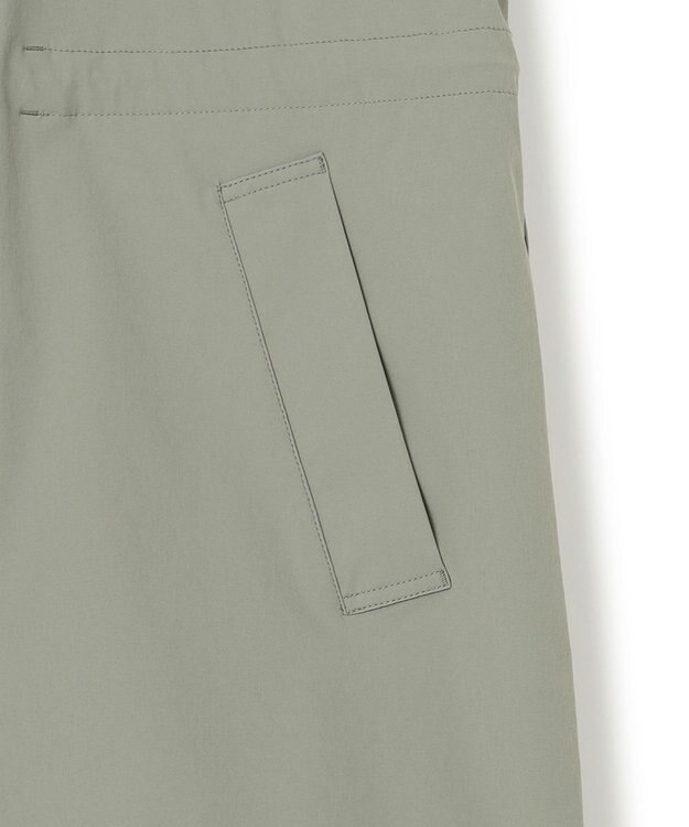 23区 S 【撥水加工】ナイロン2WAYストレッチ フーデットアウター カーキ系