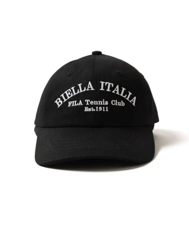 WEGO 別注FILAロゴキャップ ブラック