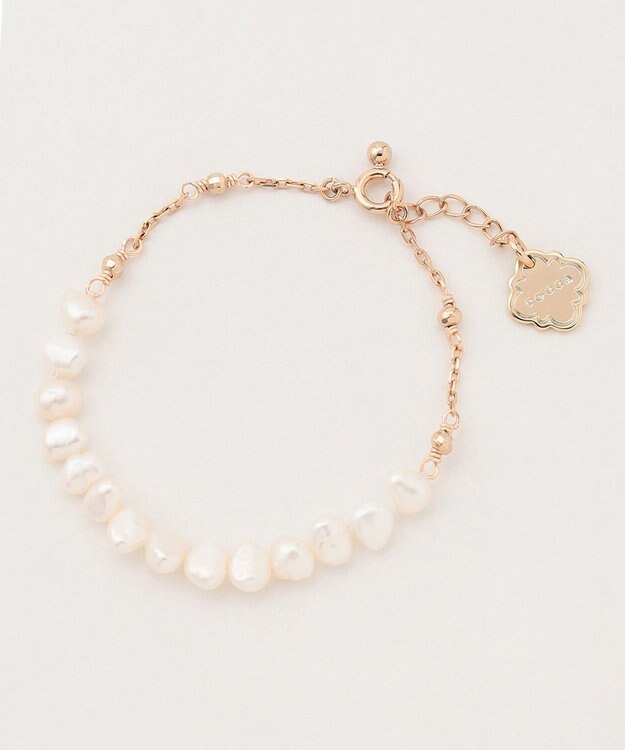 TOCCA BAROQUE PEARL BRACELET 淡水バロックパール ブレスレット ゴールド系