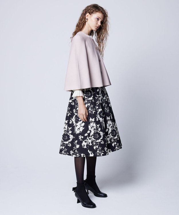 TOCCA 【洗える！】DEMILUNE ポンチョ ベージュ系