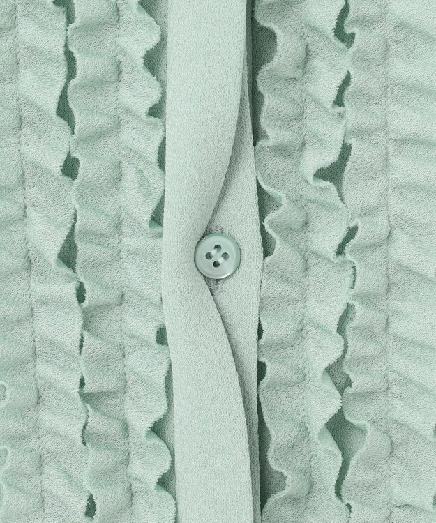 BEIGE， PALAIS / フリルブラウス Mint