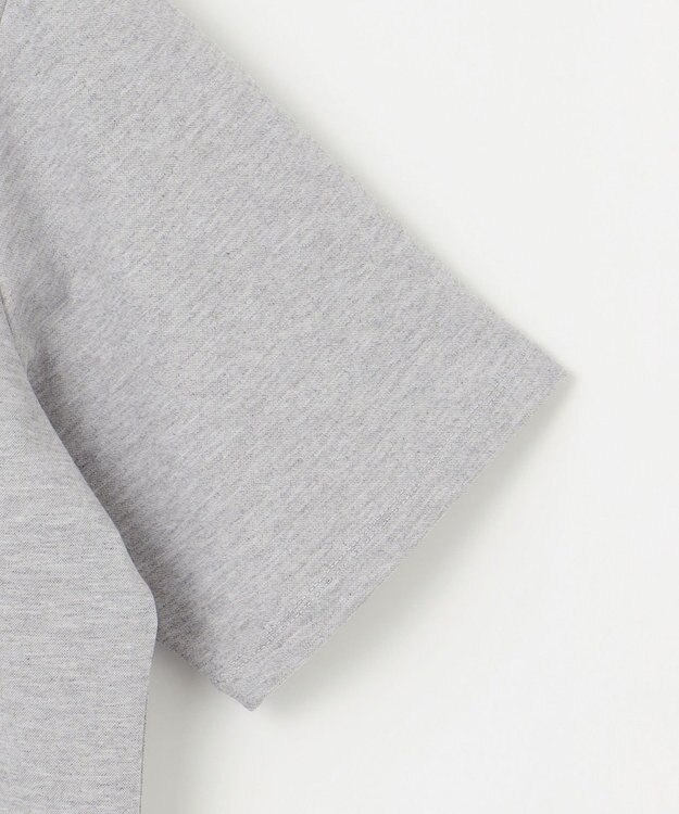 23区GOLF 【MEN】【UVケア】ロゴ モックネックシャツ ライトグレー系