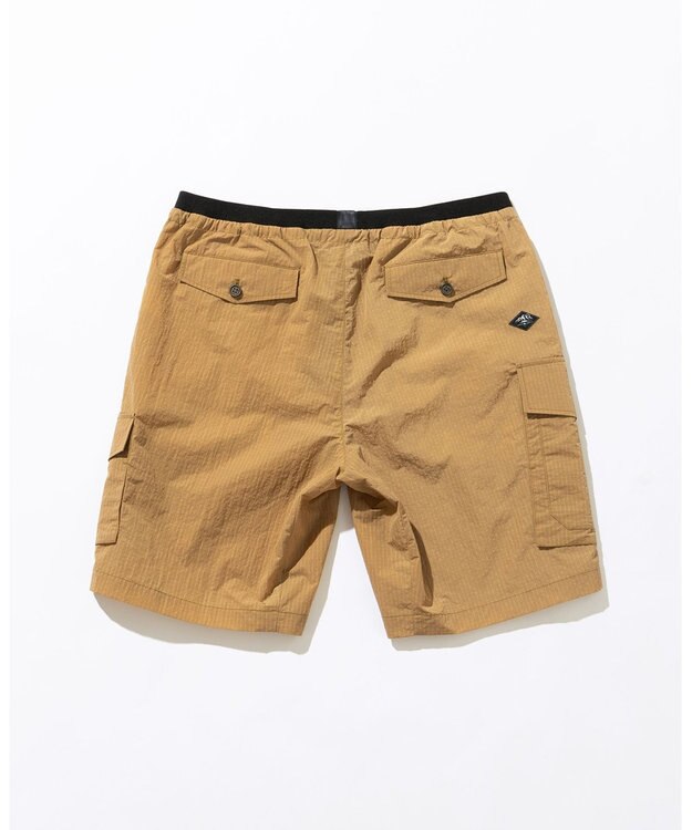 JOSEPH ABBOUD MOUNTAIN 【CREA掲載・ウエストストレッチ・ECO撥水・軽量】アウトドアイージーショーツ ベージュ系