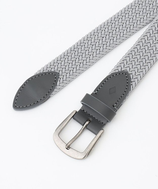 JOSEPH ABBOUD 【キングサイズ・イタリア素材・ストレッチ・日本製】ミックスメッシュ ライトグレー系