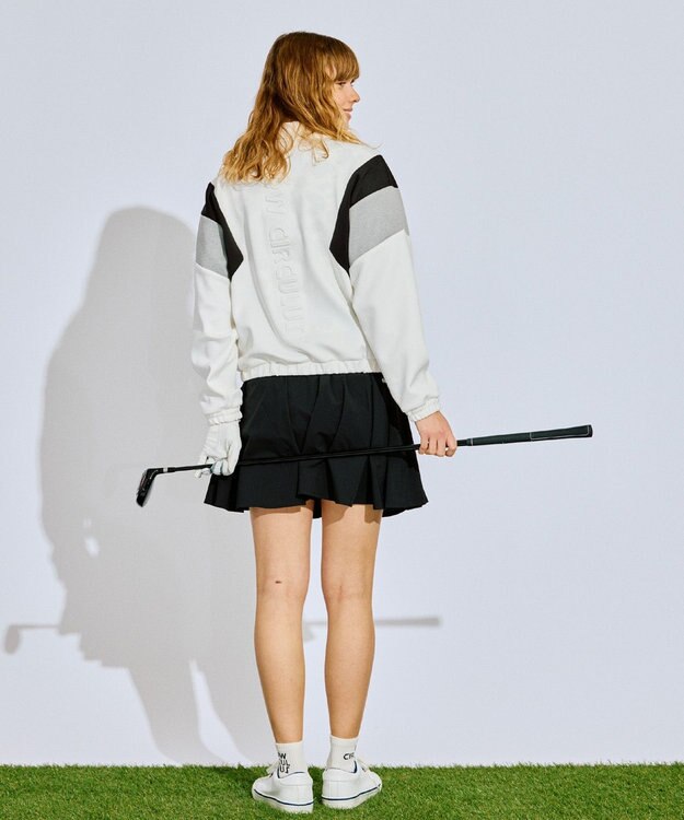 PW CIRCULUS 【ペチパンツ付】【WOMEN】フレアスカート ゴルフウェア レディース ブラック系