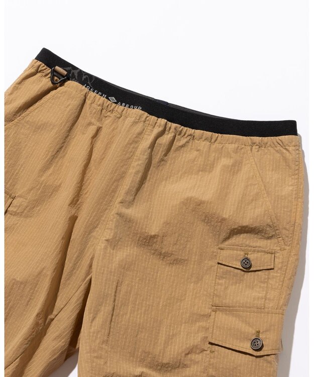 JOSEPH ABBOUD MOUNTAIN 【CREA掲載・ウエストストレッチ・ECO撥水・軽量】アウトドアイージーショーツ ベージュ系