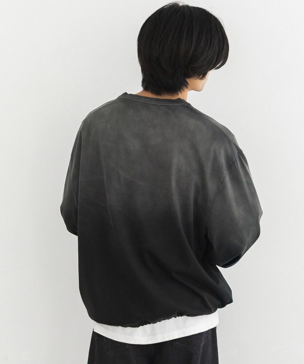 CRAFT STANDARD BOUTIQUE ヘビーウェイトグラデーションロンT Black
