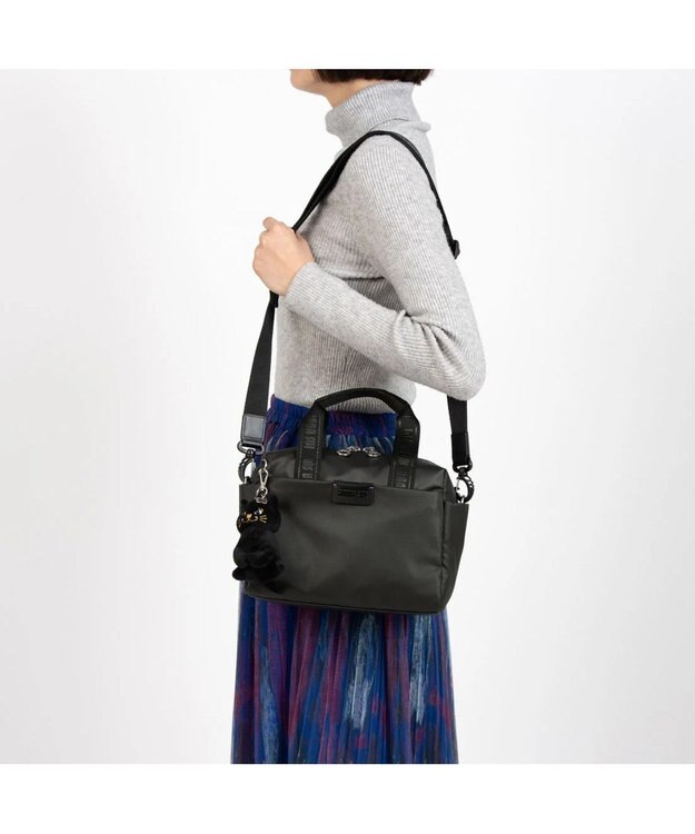 ANNA SUI ワンダー 2WAYミニボストンバッグ ブラック