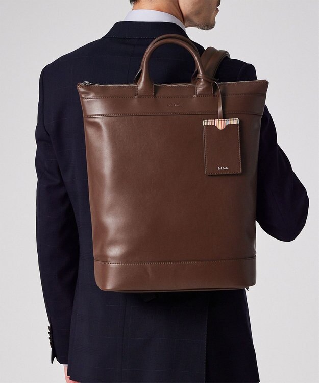 Paul Smith モダンビジネス 2WAYバックパック ダークブラウン