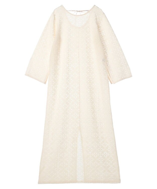 Green Parks AnriettMusee レースロングワンピース Beige