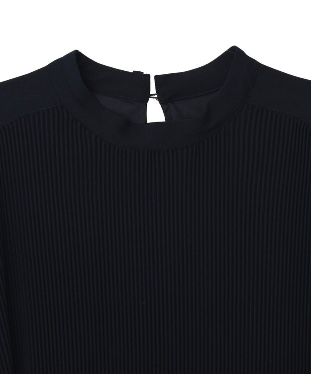 YECCA VECCA マルチwayプリーツワンピース Navy