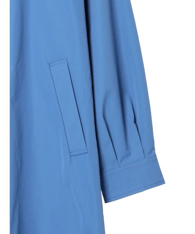 Green Parks 撥水加工　ケア楽ステンカラーミドル丈コート Blue