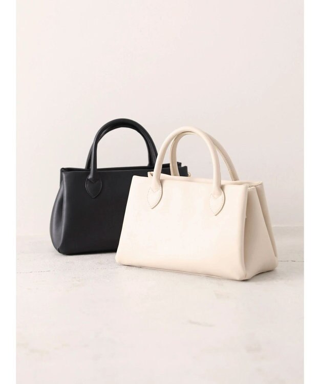 Green Parks ＯＴＯ．ＨＡ．多収納ツーハンドルバッグ Ivory