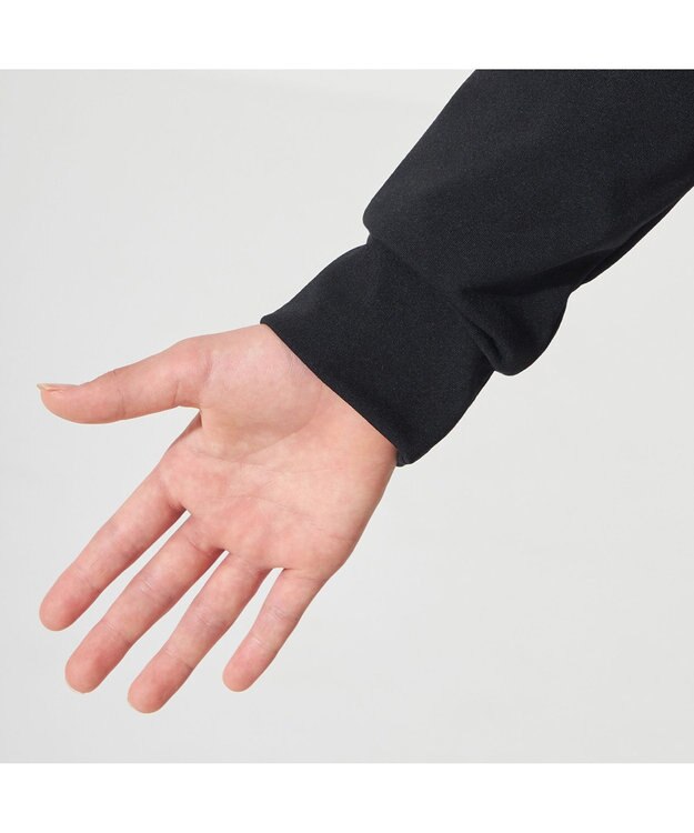 Chacott ジップアップジャケット ブラック