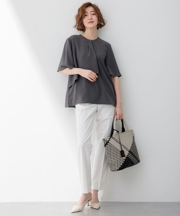 23区 【Oggi4月号掲載】メッシュ トートバッグ ブラック系