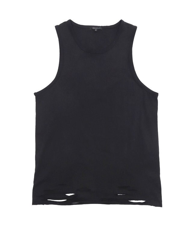 WEGO ダメージタンクトップ ブラック