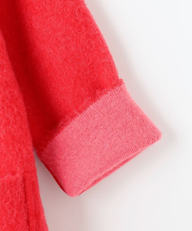 自由区 【カトリエムブーケ】Jeu de couleurs ニットアウター ライトピンク