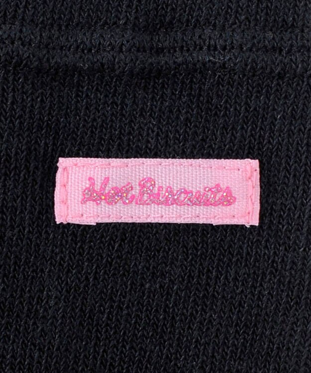MIKI HOUSE HOT BISCUITS 【80-120cm】 水玉柄 レギンス 黒
