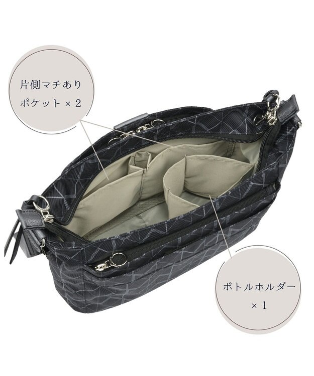 ACE BAGS & LUGGAGE Kanana project KM-2 ショルダーバッグ 6L 68712 カナナ カナナプロジェクト ブラック
