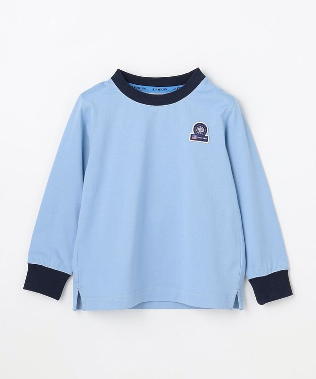 J.PRESS KIDS 【100-130cm】ベーシック ロゴカットソー サックスブルー系
