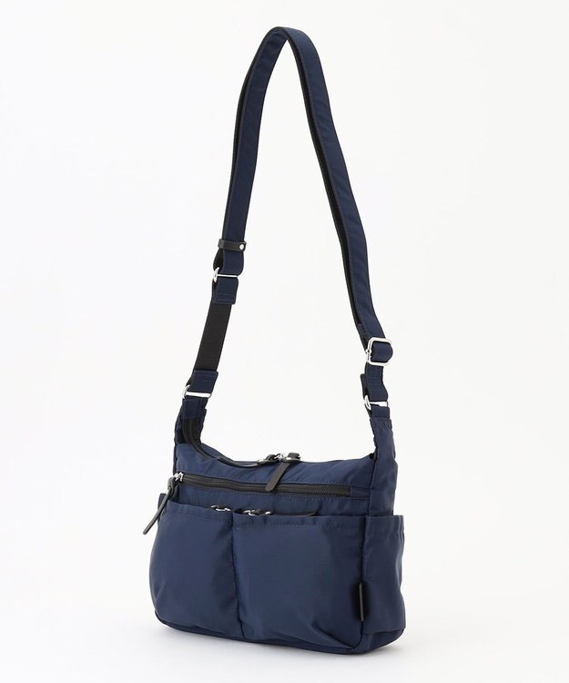 Y'SACCS トリプルポケットベーシックショルダー ネイビー