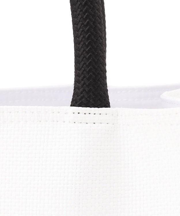 23区 NOMADIS SAC スクエア メッシュ プチ トートバッグ ホワイト系