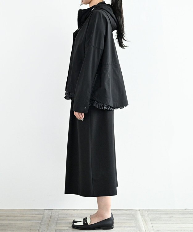 FORFORMO Pacable Aline Blouson パッカブルAラインブルゾン ブラック