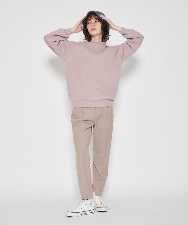 J.PRESS YORK STREET 【WOMEN】ボトルネック ニット ピンク系