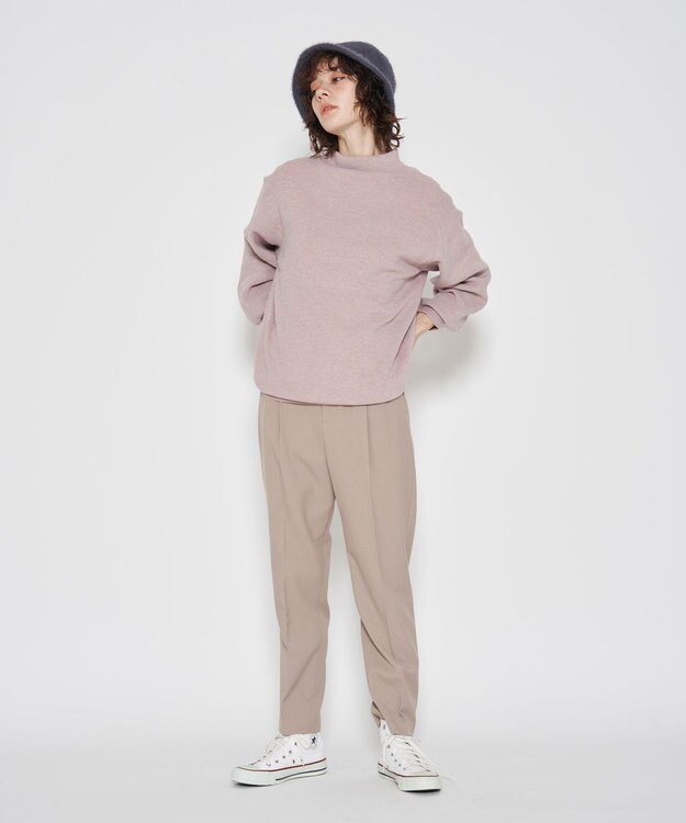 J.PRESS YORK STREET 【WOMEN】ボトルネック ニット ピンク系