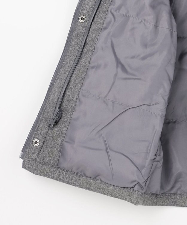 J.PRESS KIDS 【110-130cm】ライナー付き 3WAYコート グレー系