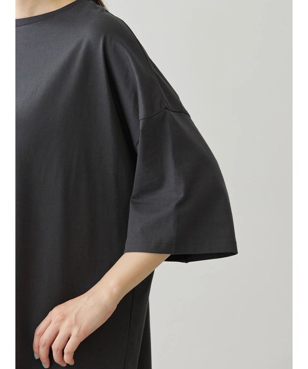 AMERICAN HOLIC サイドスリットカットワンピース1 Charcoal Gray