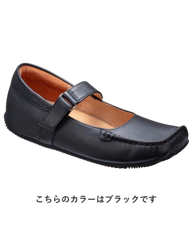 REGAL FOOT COMMUNITY 【レッドウッドリバー レディース】R05A メリージェーンシューズ フラットシューズ ダークブラウン