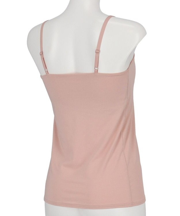 Wing カップ付きキャミソール ラク きれいなバストシルエット 【シンクロブラトップ 吸汗速乾タイプ】 ブラトップ ET1052 ウイング／ワコール ピンク