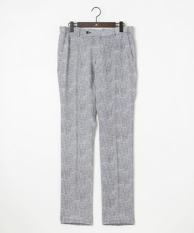 JOSEPH ABBOUD 【驚きの多機能】ドライサッカー パンツ ライトグレー系