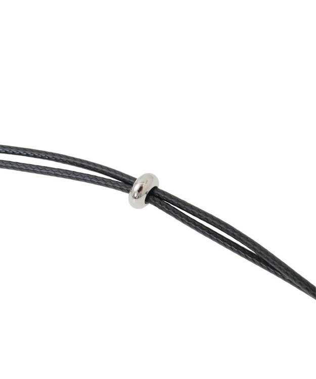 AMERICAN HOLIC ハーフパイプコードネックレス Black