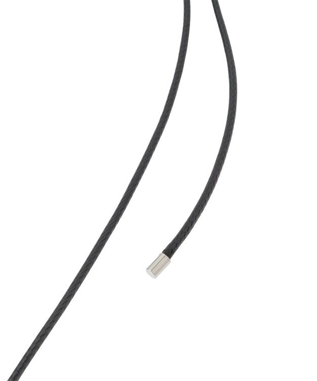 AMERICAN HOLIC ハーフパイプコードネックレス Black