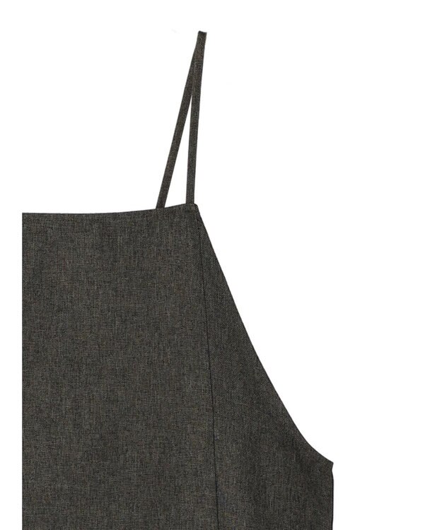 Green Parks 接触冷感　Ｉラインキャミワンピース Gray