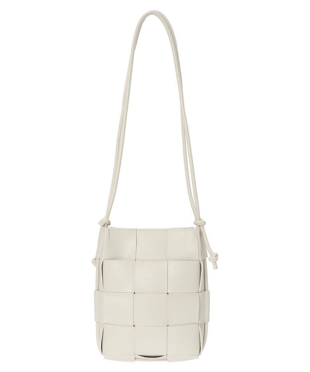 AMERICAN HOLIC 編み込みショルダーミニＢＡＧ Ivory