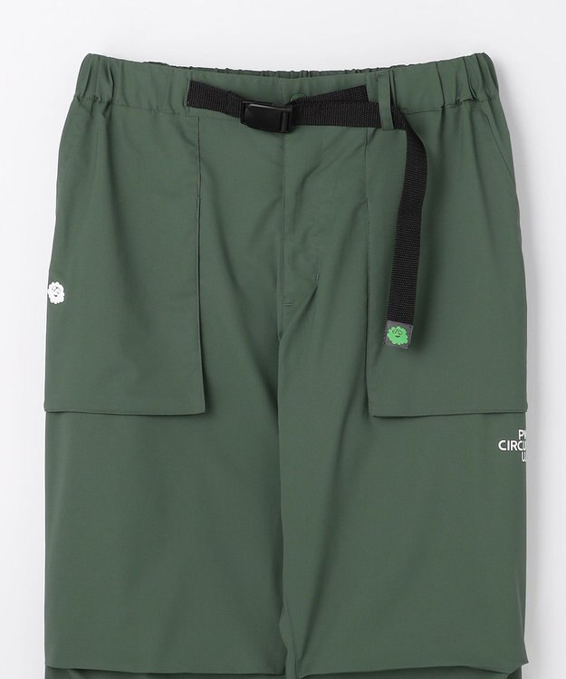 PW CIRCULUS 【MEN】ワイドカーゴパンツ ゴルフ グリーン系