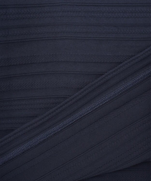 JOSEPH ABBOUD 【キングサイズ・オーガニックコットン使用】リンクスボーダー Tシャツ ネイビー系