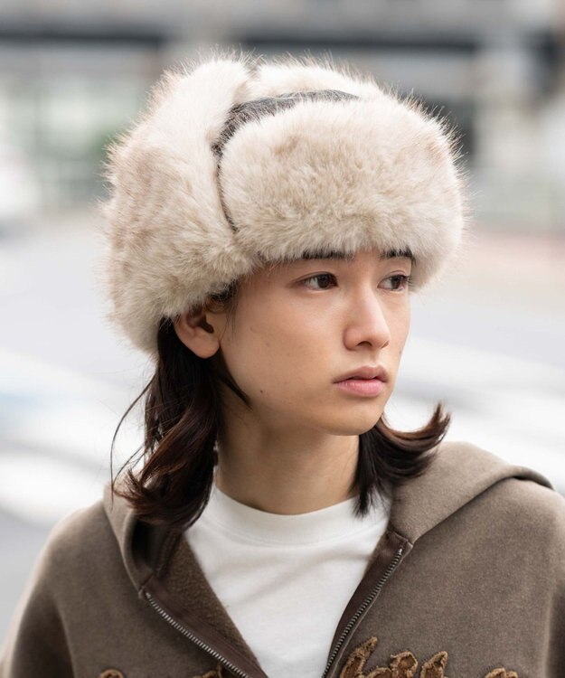 WEGO 【ユニセックス着用ITEM/暖かい】フライトキャップ 柄2