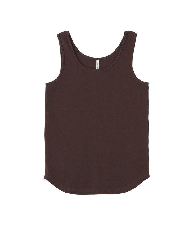AMERICAN HOLIC Uネックタンクトップ Brown