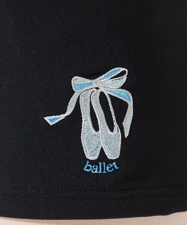 Chacott ショートスパッツ ブラック