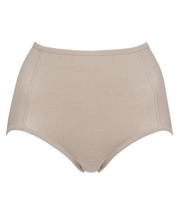 BRADELIS New York シリーズ160万枚突破 【BRADELIS NewYork / 育尻・伸びる・綿混・深め】モモパンツ・ショーツ#301 S～LL はくだけで簡単に補正 ダークグレージュ