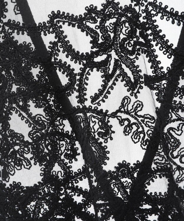 Green Parks ・ＥＬＥＮＣＡＲＥ　ＤＵＥ　２ｗａｙレースベスト Off White